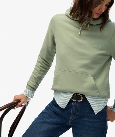 Essential Hoodie mit Logostickerei Image 2