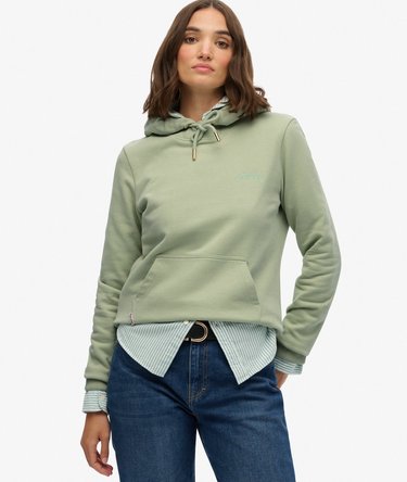 Essential Hoodie mit Logostickerei Image 1