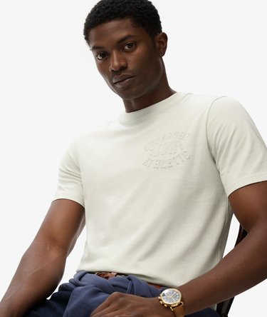 Athletic Embossed Relaxed T-Shirt Image 2