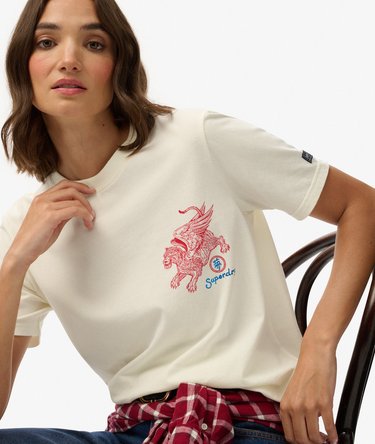Camiseta de corte relajado Tokyo Narrative Image 2