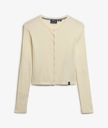 Micro Cable Cardigan Image 6