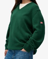 Maglione oversize con scollo a V