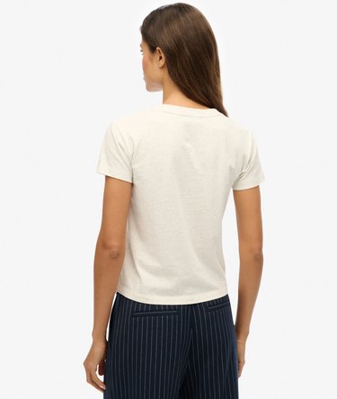 Essential Logo Fitted T-Shirt Image 5