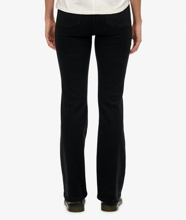 Organic Cotton Mid Rise Flare Jean Image 4