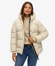 Hooded 5 Baffle Sports Puffer