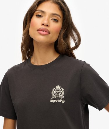 Kastiges, lockeres Country Club T-Shirt Image 4