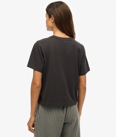 Kastiges, lockeres Country Club T-Shirt Image 5