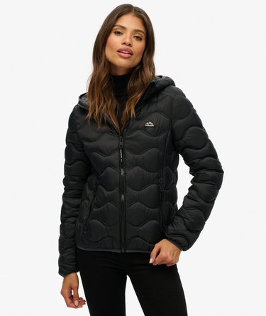 Hooded Fuji Lite Wave Padded Jacket Image 5