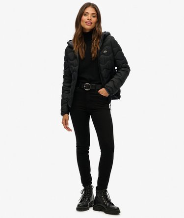 Hooded Fuji Lite Wave Padded Jacket Image 2