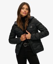 Hooded Fuji Lite Wave Padded Jacket