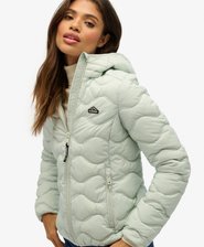 Hooded Fuji Lite Wave Padded Jacket