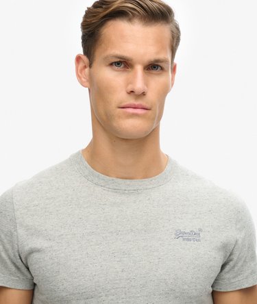 Essential T-shirt van biologisch katoen met logo Image 3