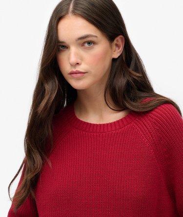 Relaxed Ribbed Knitted Jumper Image 4
