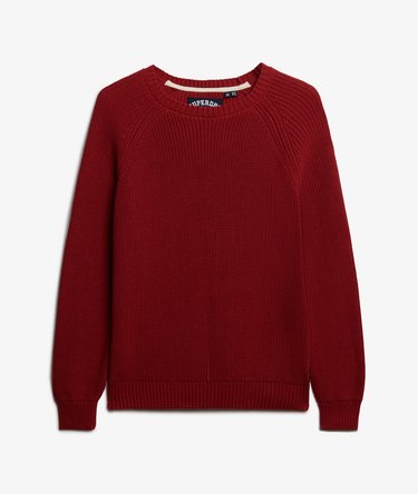 Relaxed Ribbed Knitted Jumper Image 6