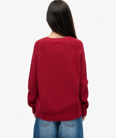 Relaxed Ribbed Knitted Jumper Image 5