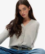 Cardigan ample en maille