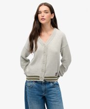 Cardigan ample en maille