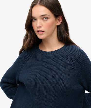 Relaxed Ribbed Knitted Jumper Image 4
