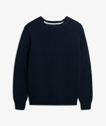 Relaxed Ribbed Knitted Jumper Image 6