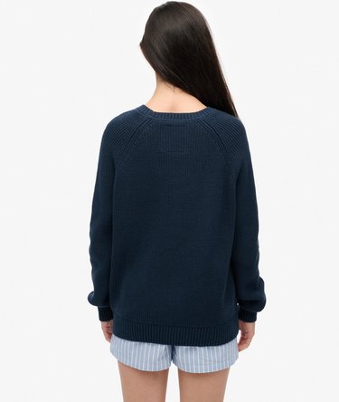 Relaxed Ribbed Knitted Jumper Image 5