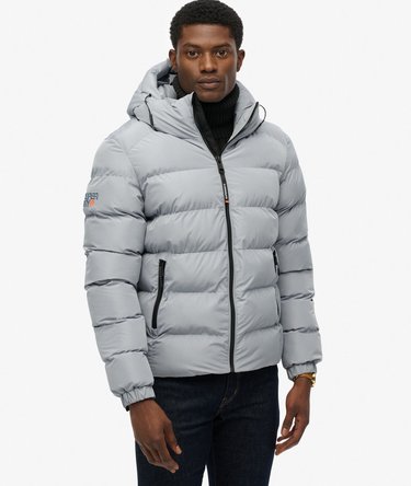 Sports pufferjas met capuchon Image 6