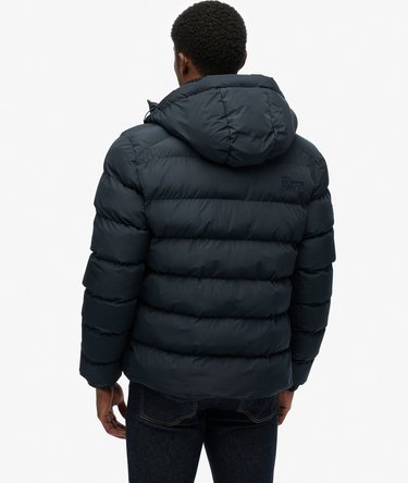 Sports pufferjas met capuchon Image 5