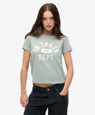 Athletic Graphic Fitted T-Shirt