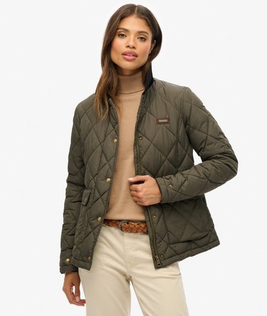 Cord Trimmed Liner Jacket Image 1