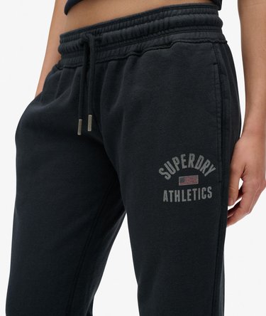 Athletic Print Flare Joggers Image 2