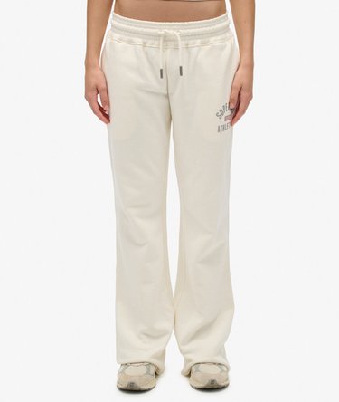 Athletic Print Flare Joggers Image 3