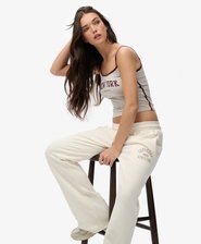 Athletic Print Flare Joggers