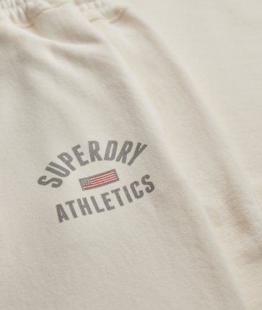 Athletic Print Flare Joggers Image 7