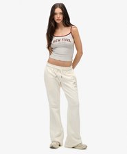 Athletic Print Flare Joggers