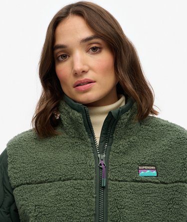 Fleece Hybrid Jacket Image 4