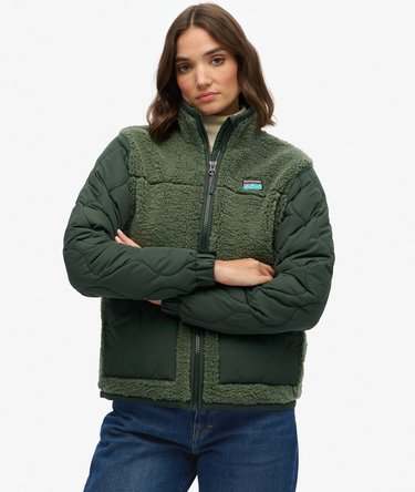 Fleece Hybrid Jacket Image 6