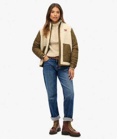 Veste Hybride en Polaire Image 3