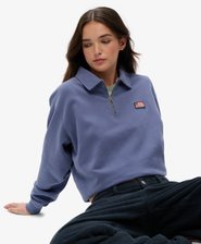 Athletic Jersey con Cuello y Media Cremallera