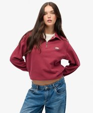 Athletic Jersey con Cuello y Media Cremallera