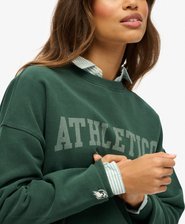 Athletic Essentials Sudadera Cuello Redondo Relajada