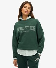 Athletic Essentials Sudadera Cuello Redondo Relajada