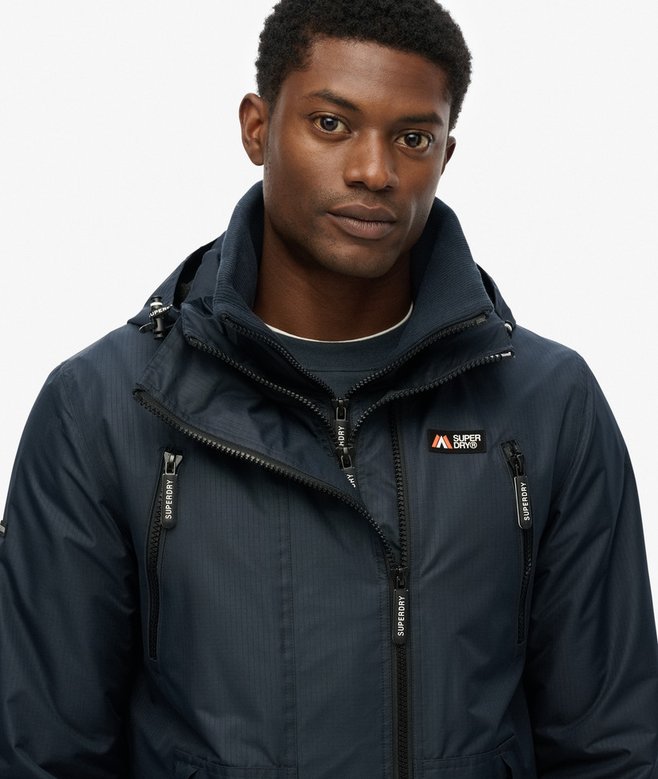 Hooded Mountain Windbreaker Jacket