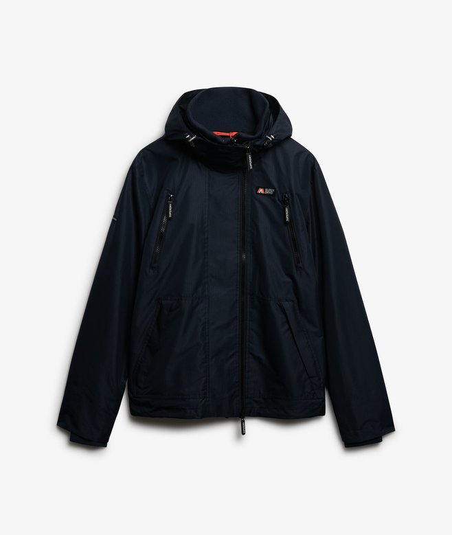 Hooded Mountain Windbreaker Jacket