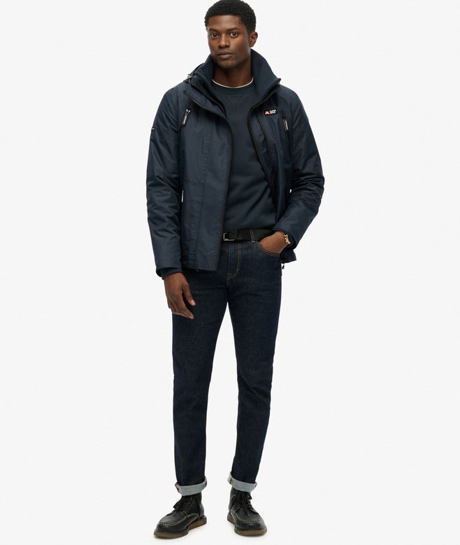Hooded Mountain Windbreaker Jacket