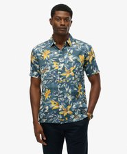 Hawaiiskjorta med tryck