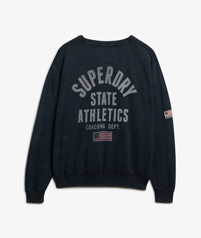 Athletic Essentials Printed Crew Sweatshirt