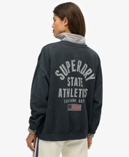 Athletic Essentials Printed Crew Sweatshirt