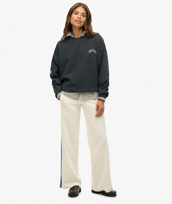 Athletic Essentials Printed Crew Sweatshirt