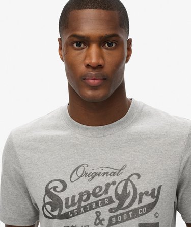Leather & Boot Co Script T-shirt Image 3