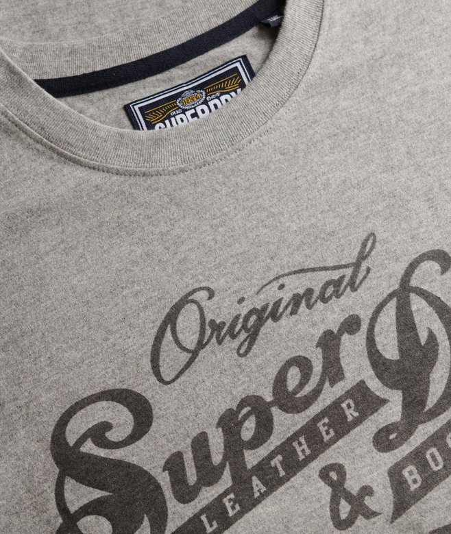 Leather & Boot Co Script T-Shirt