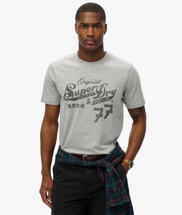 Leather & Boot Co Script T-shirt Image 1